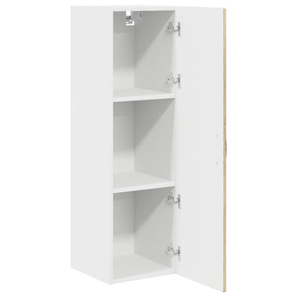 Kitchen Wall Cabinet with Shelf Sonoma Oak 30 x 31 x 100 cm