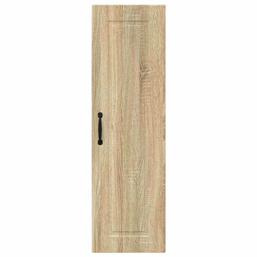 Kitchen Wall Cabinet with Shelf Sonoma Oak 30 x 31 x 100 cm