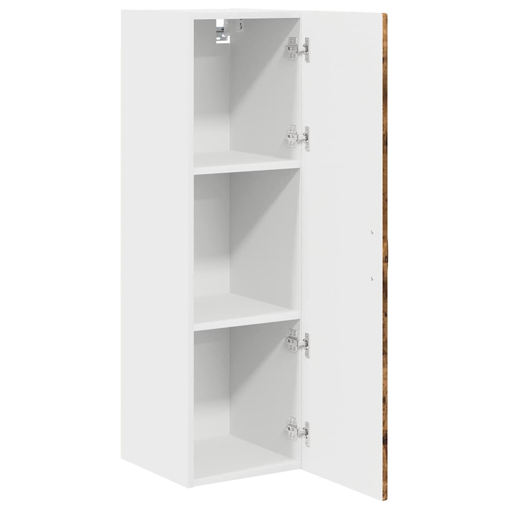 Kitchen Wall Cabinet with Shelf Smoked Oak 30 x 31 x 100 cm