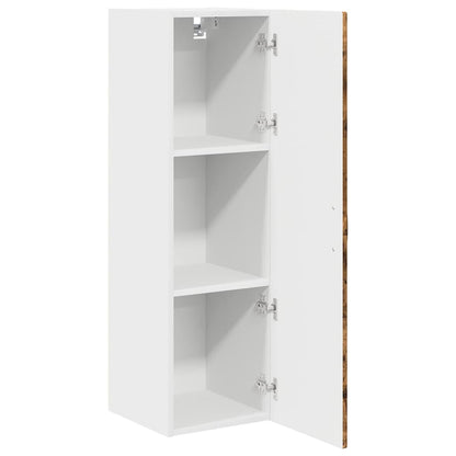 Kitchen Wall Cabinet with Shelf Smoked Oak 30 x 31 x 100 cm