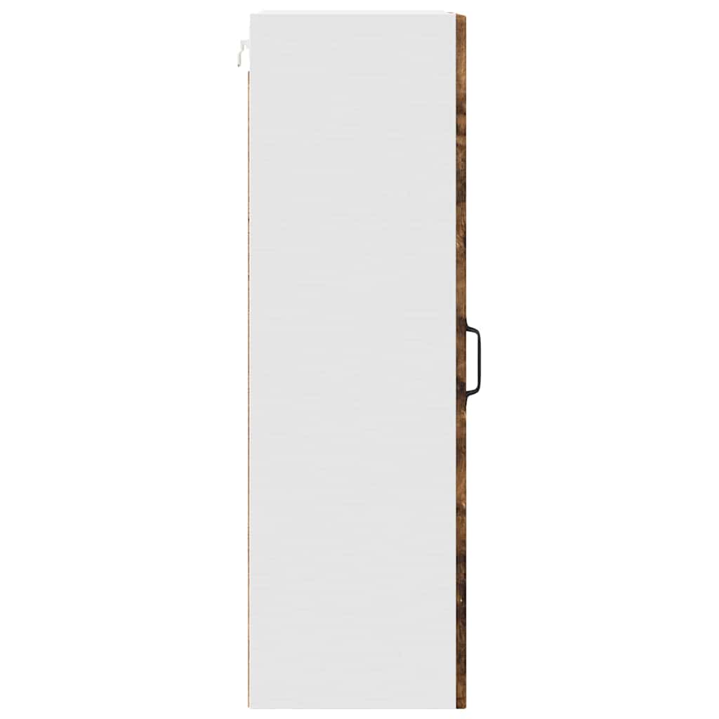 Kitchen Wall Cabinet with Shelf Smoked Oak 30 x 31 x 100 cm