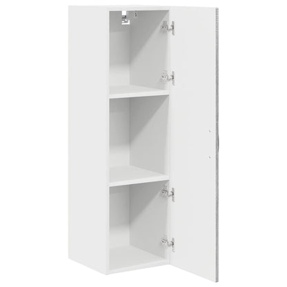 Kitchen Wall Cabinet with Shelf Grey Sonoma 30 x 31 x 100 cm