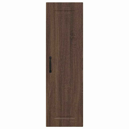 Kitchen Wall Cabinet Brown Oak 30 x 31 x 100 cm Engineered Wood
