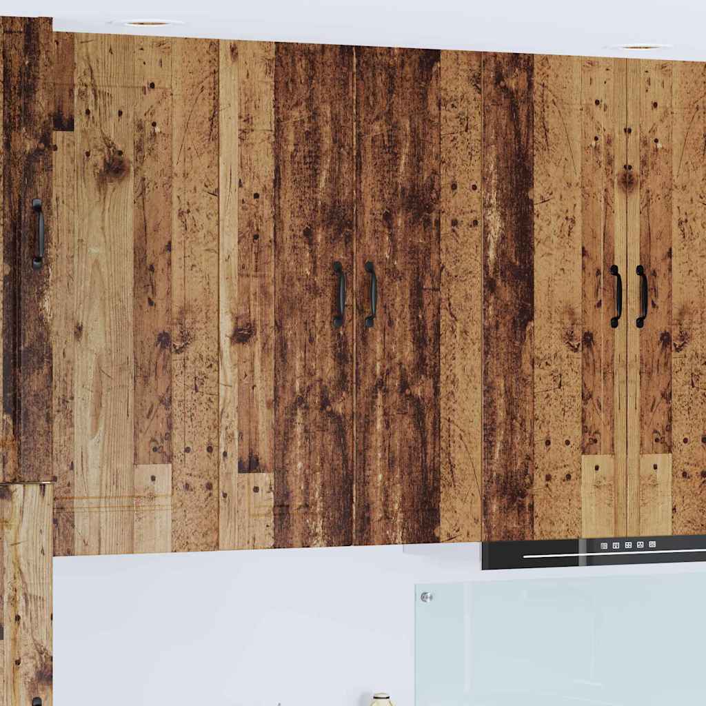 Kitchen Wall Cabinet Old Wood 30 x 31 x 100 cm Engineered Wood