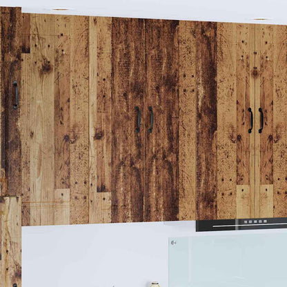 Kitchen Wall Cabinet Old Wood 30 x 31 x 100 cm Engineered Wood