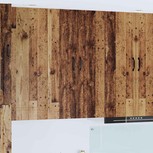 Kitchen Wall Cabinet Old Wood 30 x 31 x 100 cm Engineered Wood