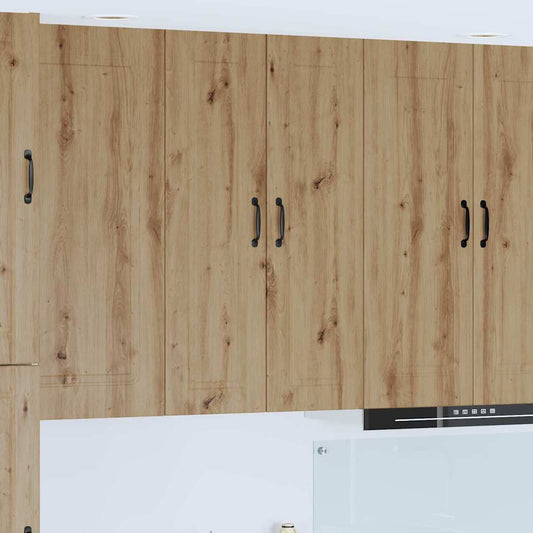 Kitchen Wall Cabinet with Shelf Artisan Oak 30 x 31 x 100 cm
