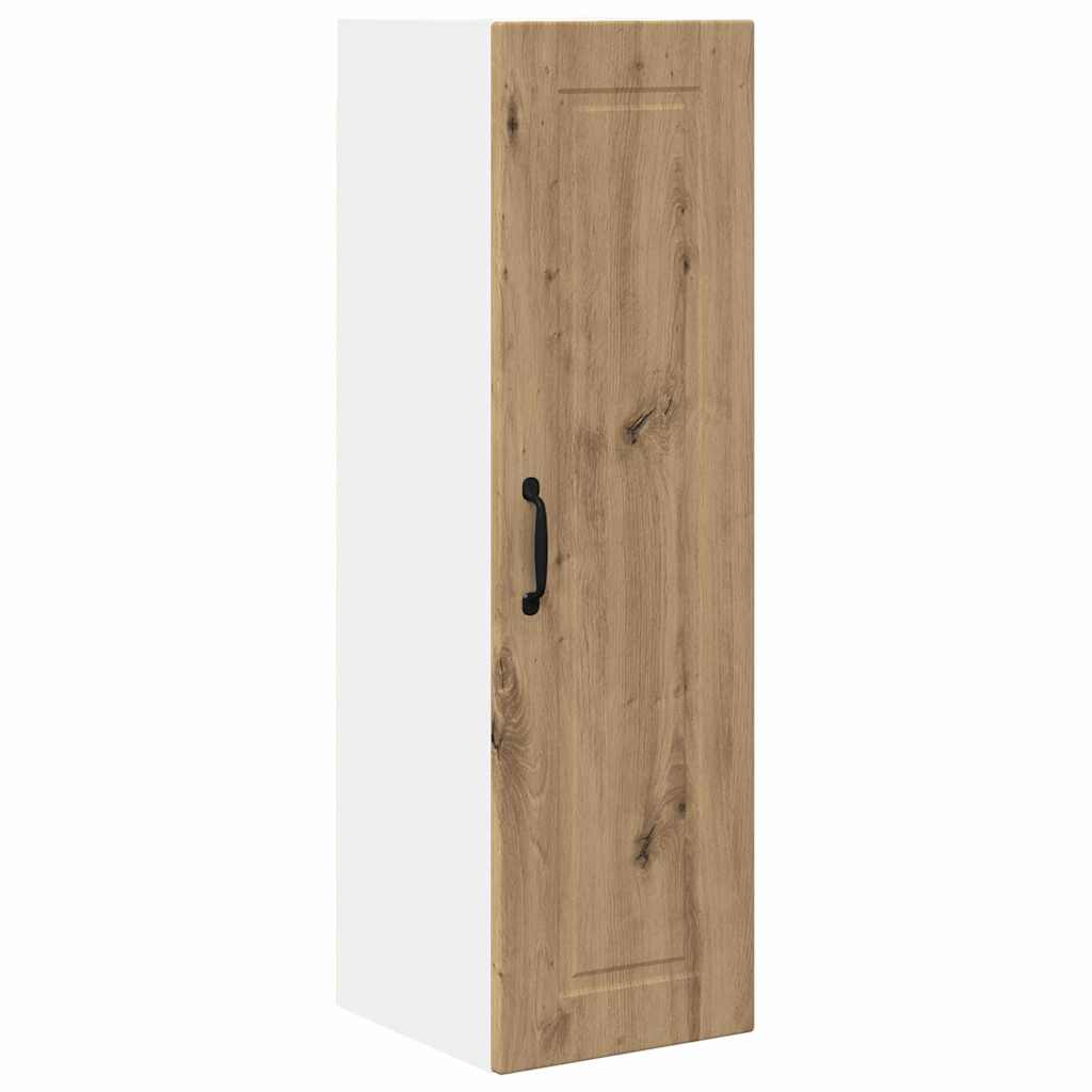 Kitchen Wall Cabinet with Shelf Artisan Oak 30 x 31 x 100 cm