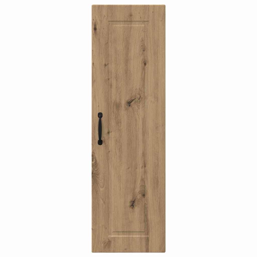 Kitchen Wall Cabinet with Shelf Artisan Oak 30 x 31 x 100 cm