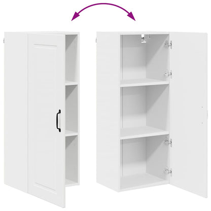 Kitchen Wall Cabinet White 40 x 31 x 100 cm Engineered Wood