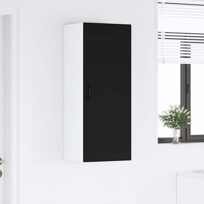 Kitchen Wall Cabinet Black 40 x 31 x 100 cm Engineered Wood