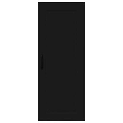 Kitchen Wall Cabinet Black 40 x 31 x 100 cm Engineered Wood