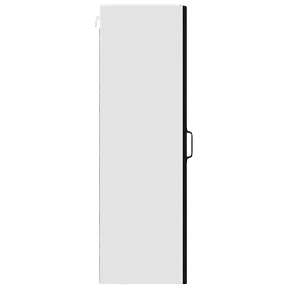Kitchen Wall Cabinet Black 40 x 31 x 100 cm Engineered Wood