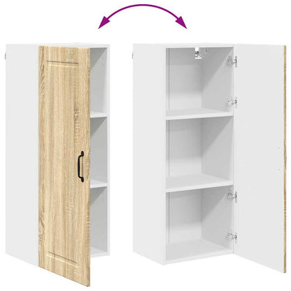 Kitchen Wall Cabinet with Shelf Sonoma Oak 40 x 31 x 100 cm