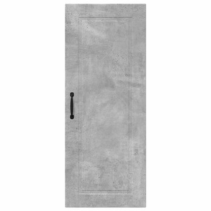 Kitchen Wall Cabinet with Shelf Concrete Grey 40 x 31 x 100 cm
