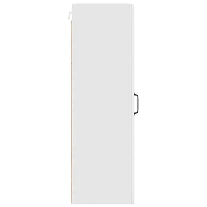 Kitchen Wall Cabinet High Gloss White 40 x 31 x 100 cm