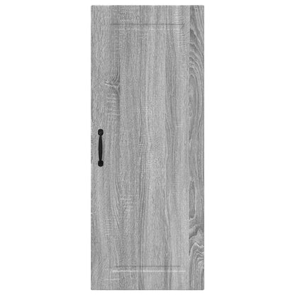 Kitchen Wall Cabinet with Shelf Grey Sonoma 40 x 31 x 100 cm