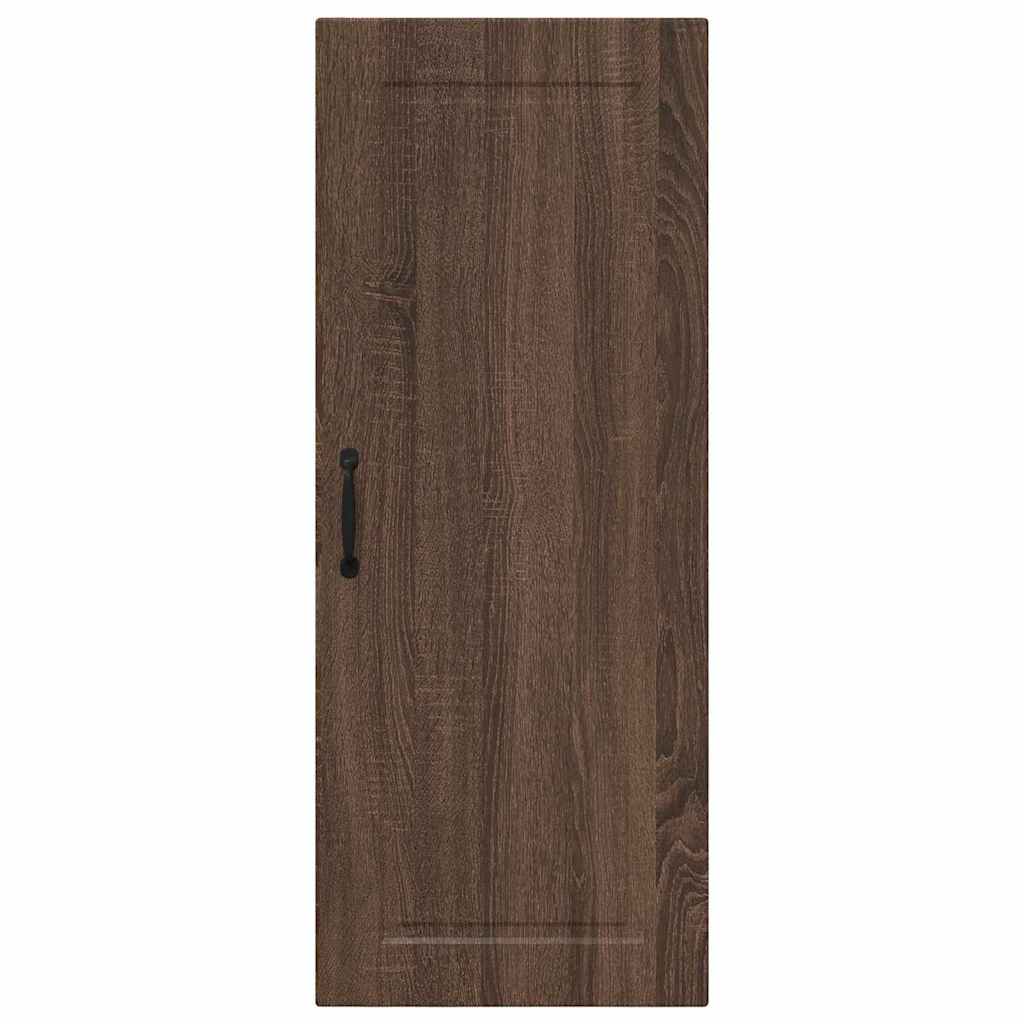 Kitchen Wall Cabinet Brown Oak 40 x 31 x 100 cm Engineered Wood