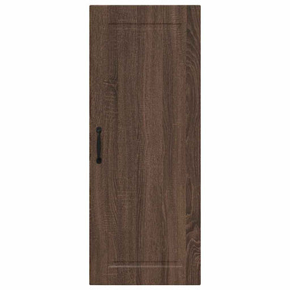 Kitchen Wall Cabinet Brown Oak 40 x 31 x 100 cm Engineered Wood