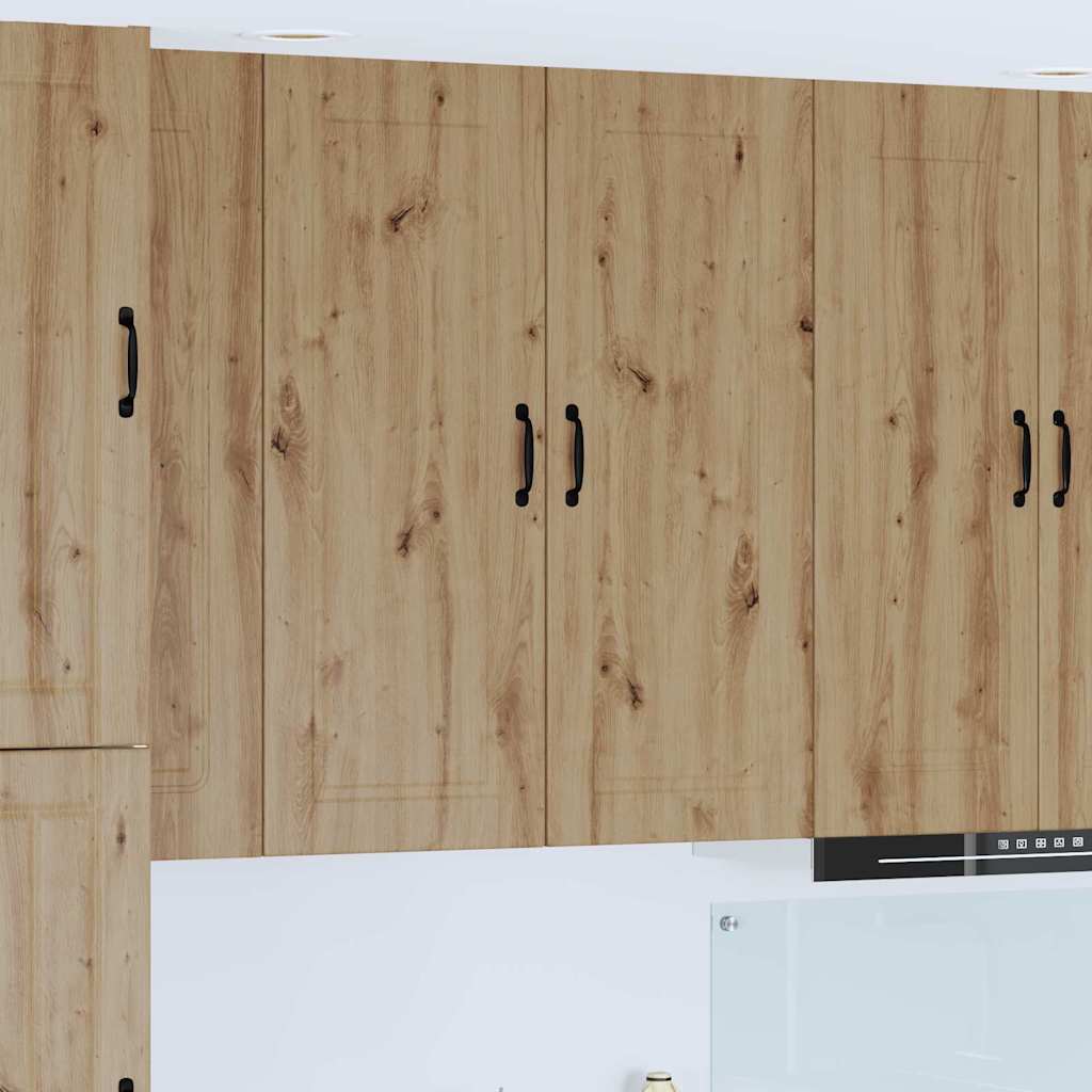 Kitchen Wall Cabinet with Shelf Artisan Oak 40 x 31 x 100 cm