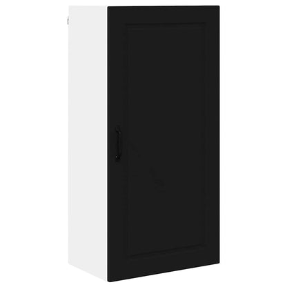 Kitchen Wall Cabinet Black 50 x 31 x 100 cm Engineered Wood