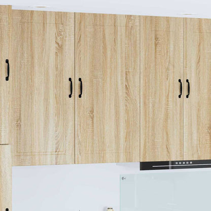 Kitchen Wall Cabinet with Shelf Sonoma Oak 50 x 31 x 100 cm