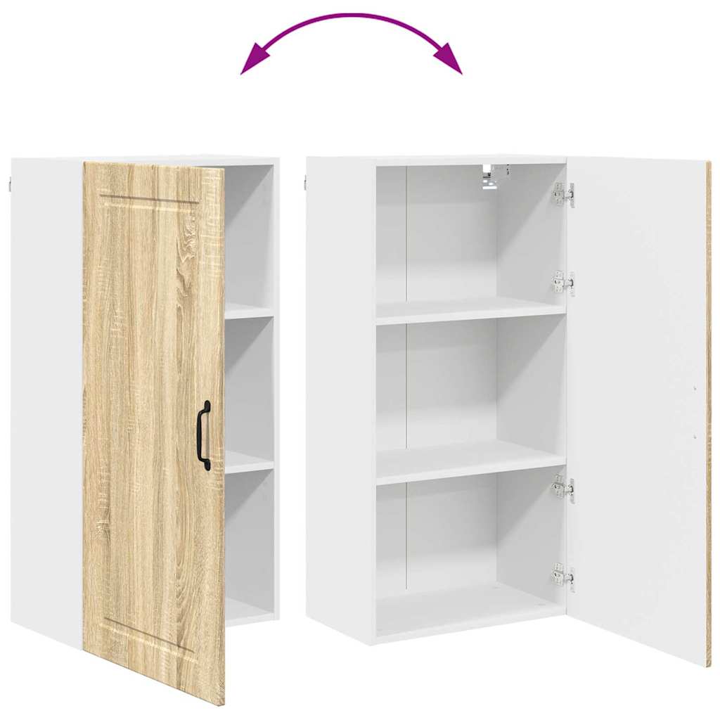 Kitchen Wall Cabinet with Shelf Sonoma Oak 50 x 31 x 100 cm