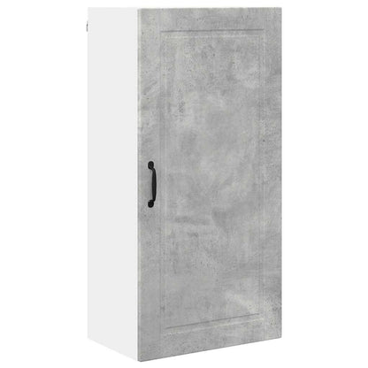 Kitchen Wall Cabinet with Shelf Concrete Grey 50 x 31 x 100 cm