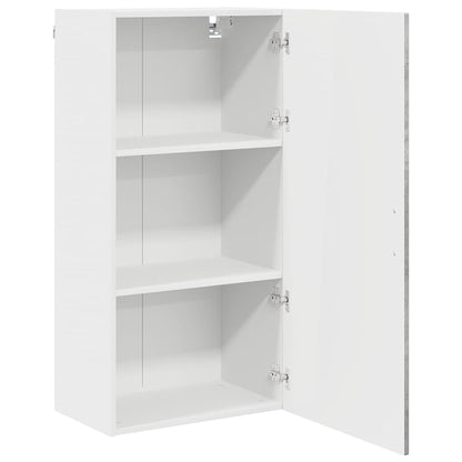 Kitchen Wall Cabinet with Shelf Concrete Grey 50 x 31 x 100 cm