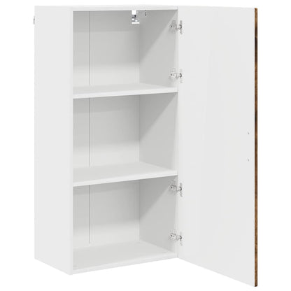 Kitchen Wall Cabinet with Shelf Smoked Oak 50 x 31 x 100 cm