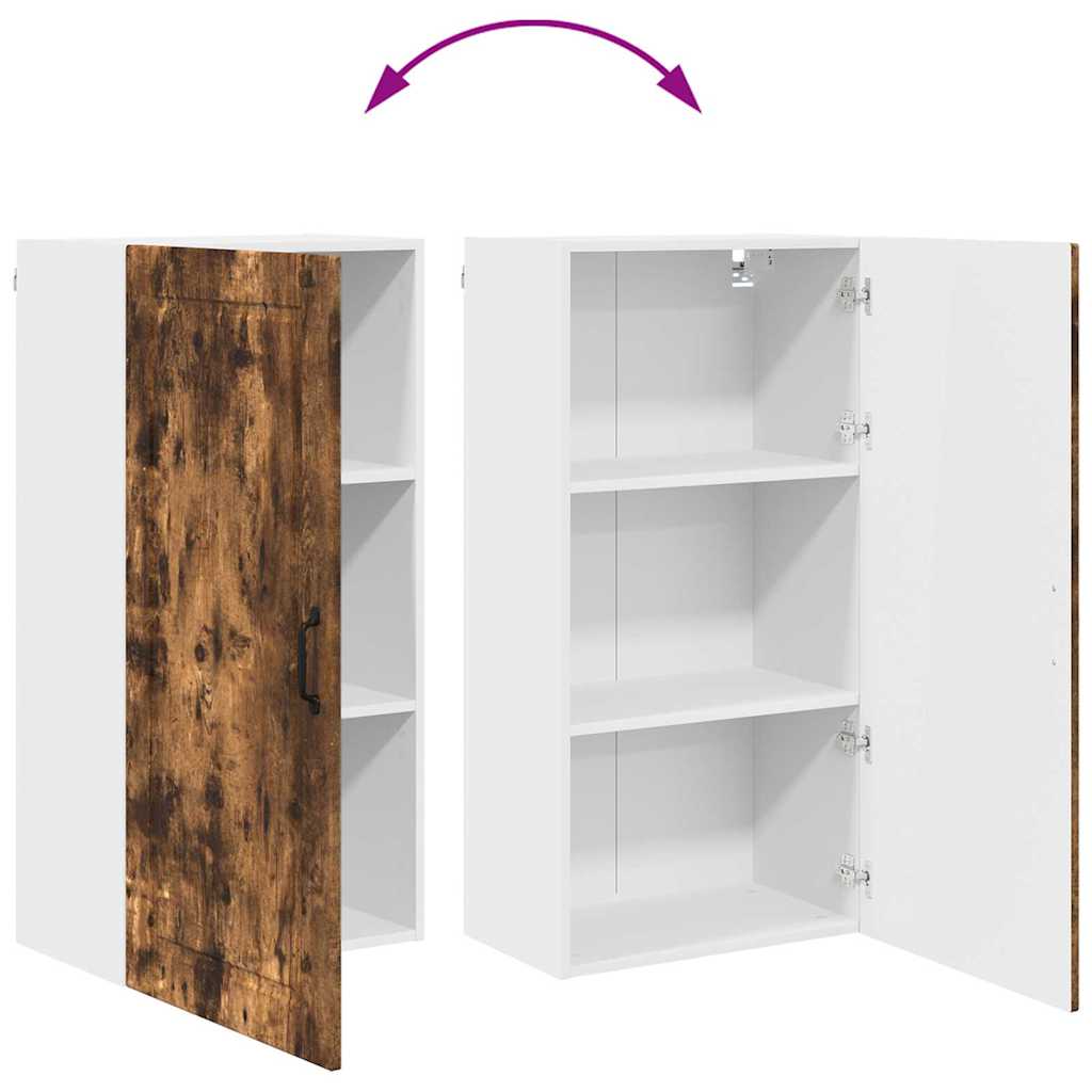 Kitchen Wall Cabinet with Shelf Smoked Oak 50 x 31 x 100 cm