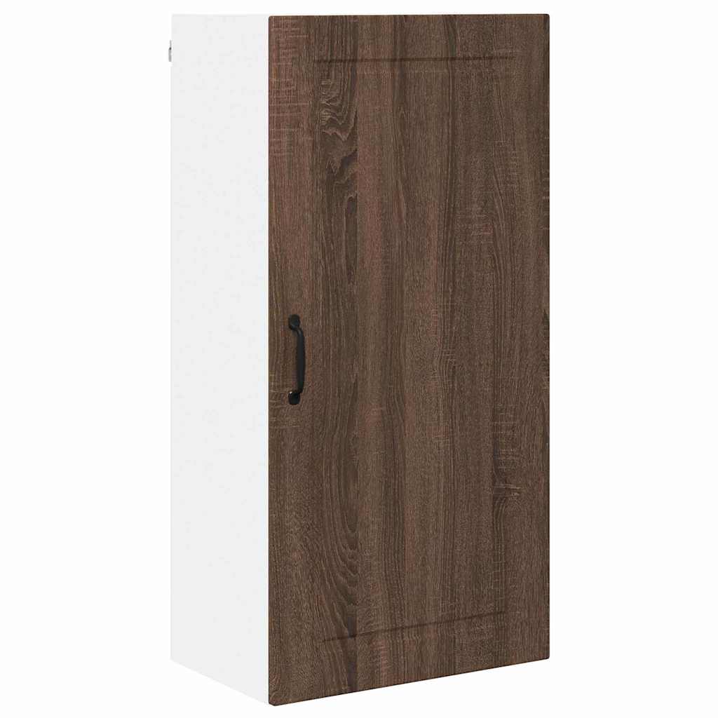 Kitchen Wall Cabinet Brown Oak 50 x 31 x 100 cm Engineered Wood