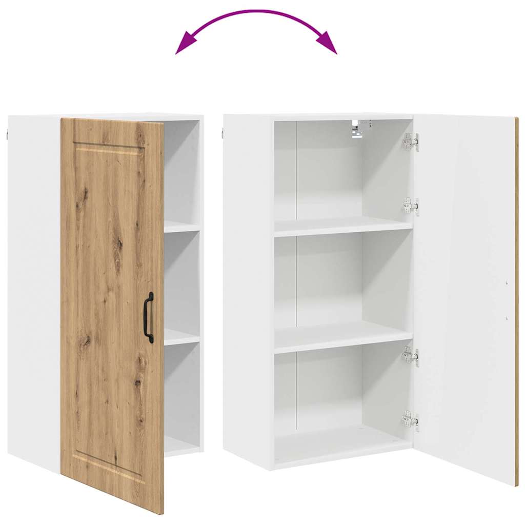 Kitchen Wall Cabinet with Shelf Artisan Oak 50 x 31 x 100 cm