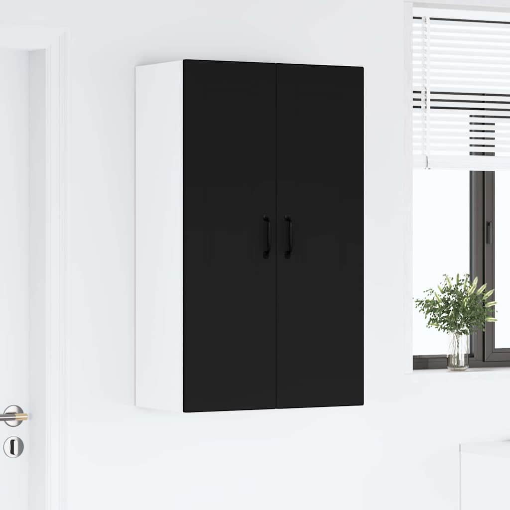 Kitchen Wall Cabinet Black 60 x 31 x 100 cm Engineered Wood