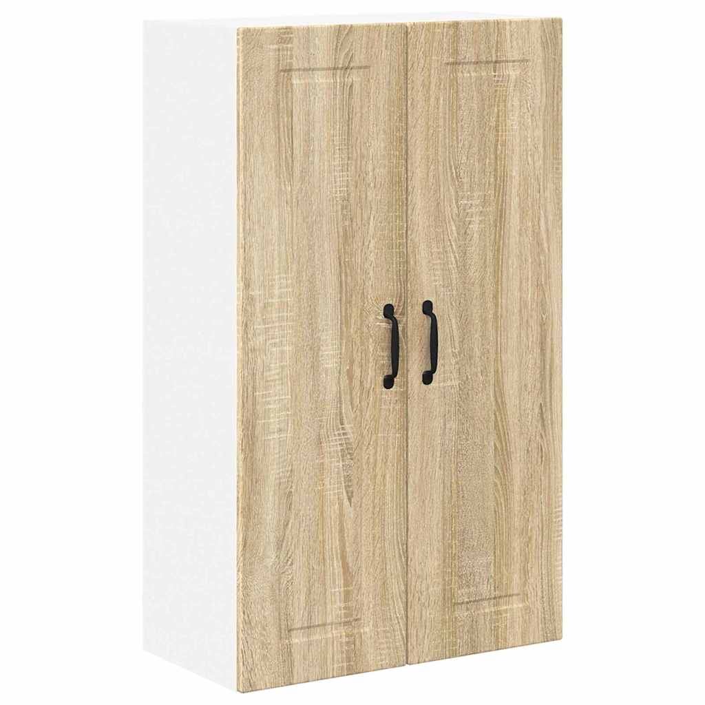 Kitchen Wall Cabinet with Shelf Sonoma Oak 60 x 31 x 100 cm