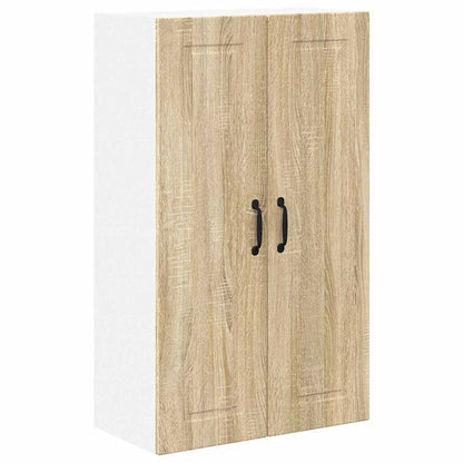 Kitchen Wall Cabinet with Shelf Sonoma Oak 60 x 31 x 100 cm