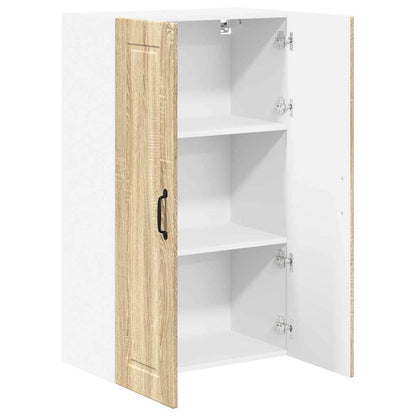 Kitchen Wall Cabinet with Shelf Sonoma Oak 60 x 31 x 100 cm
