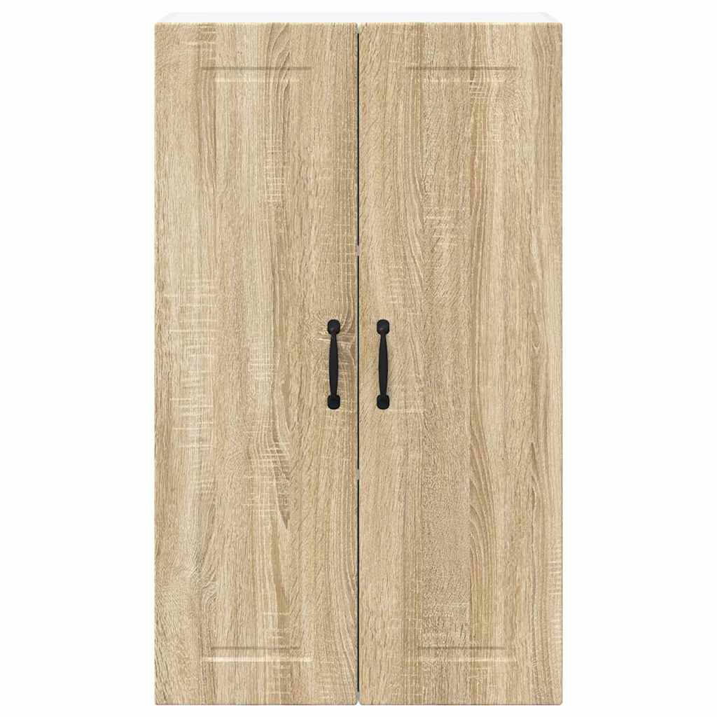 Kitchen Wall Cabinet with Shelf Sonoma Oak 60 x 31 x 100 cm