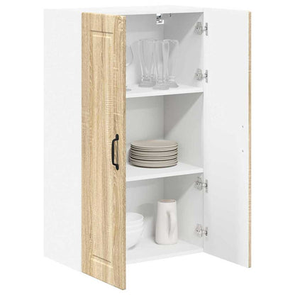 Kitchen Wall Cabinet with Shelf Sonoma Oak 60 x 31 x 100 cm