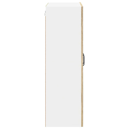 Kitchen Wall Cabinet with Shelf Sonoma Oak 60 x 31 x 100 cm