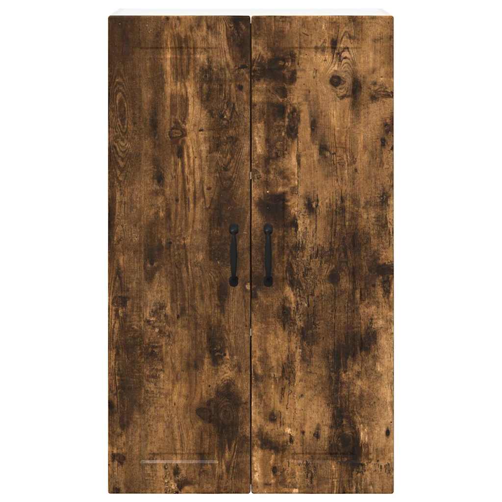 Kitchen Wall Cabinet with Shelf Smoked Oak 60 x 31 x 100 cm
