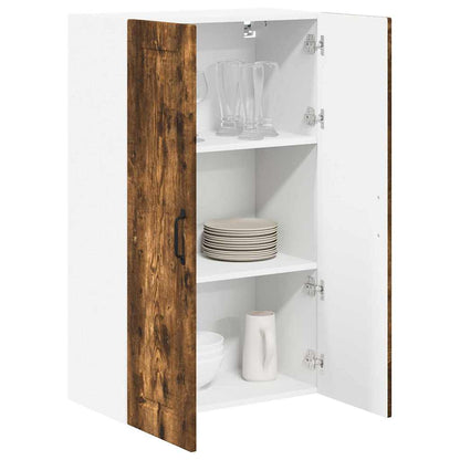 Kitchen Wall Cabinet with Shelf Smoked Oak 60 x 31 x 100 cm