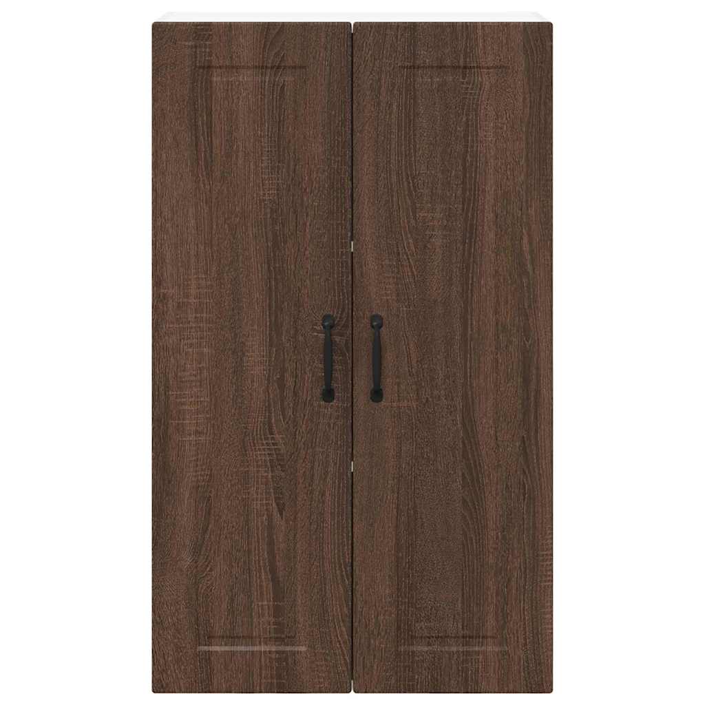 Kitchen Wall Cabinet Brown Oak 60 x 31 x 100 cm Engineered Wood