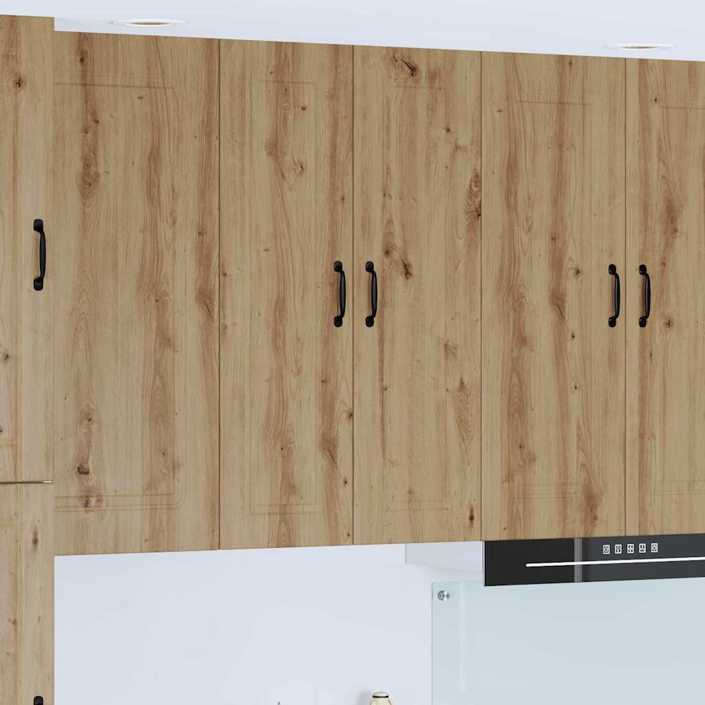 Kitchen Wall Cabinet with Shelf Artisan Oak 60 x 31 x 100 cm