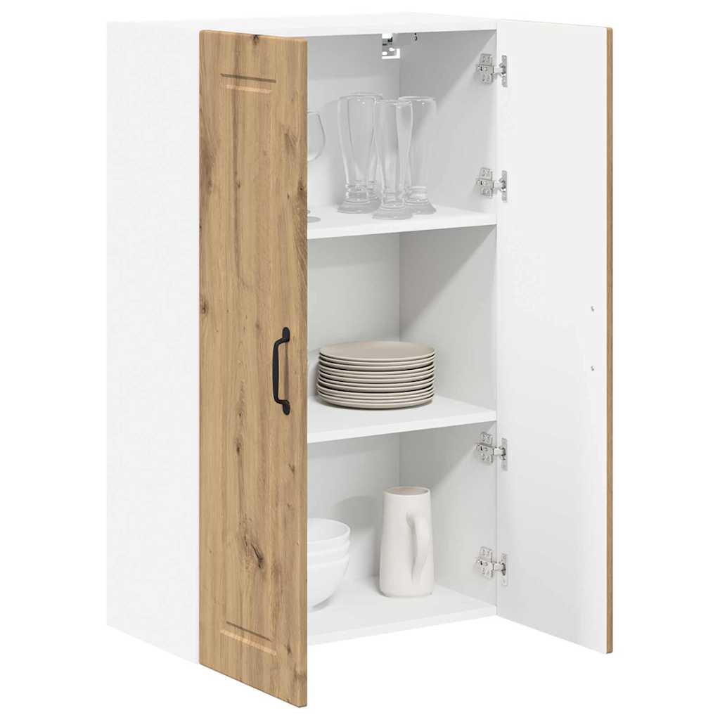 Kitchen Wall Cabinet with Shelf Artisan Oak 60 x 31 x 100 cm