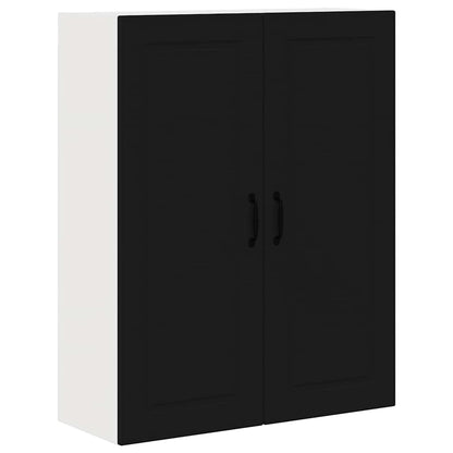 Kitchen Wall Cabinet Black 80 x 31 x 100 cm Engineered Wood