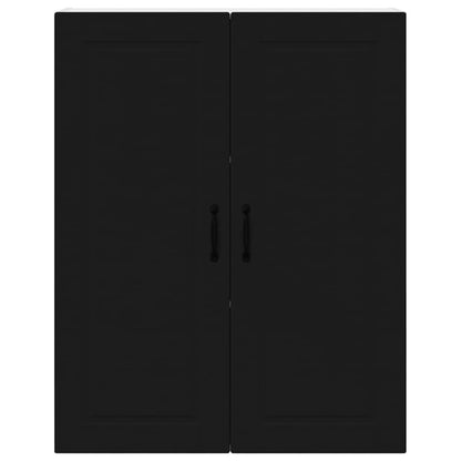 Kitchen Wall Cabinet Black 80 x 31 x 100 cm Engineered Wood