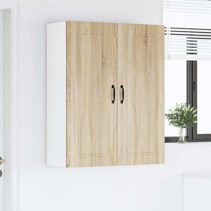 Kitchen Wall Cabinet with Shelf Sonoma Oak 80 x 31 x 100 cm
