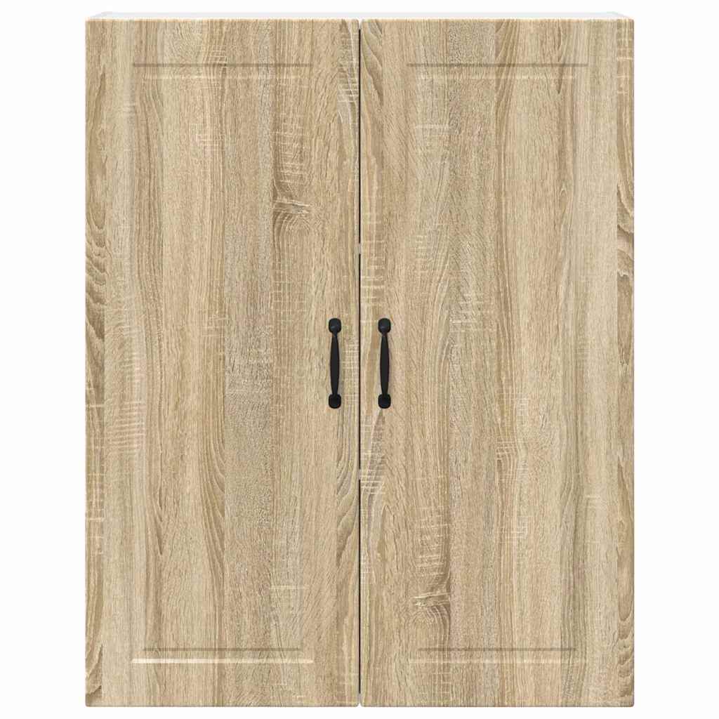 Kitchen Wall Cabinet with Shelf Sonoma Oak 80 x 31 x 100 cm