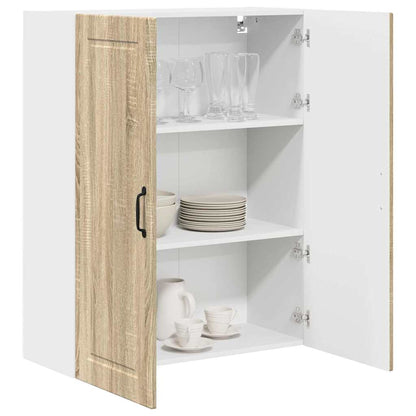 Kitchen Wall Cabinet with Shelf Sonoma Oak 80 x 31 x 100 cm
